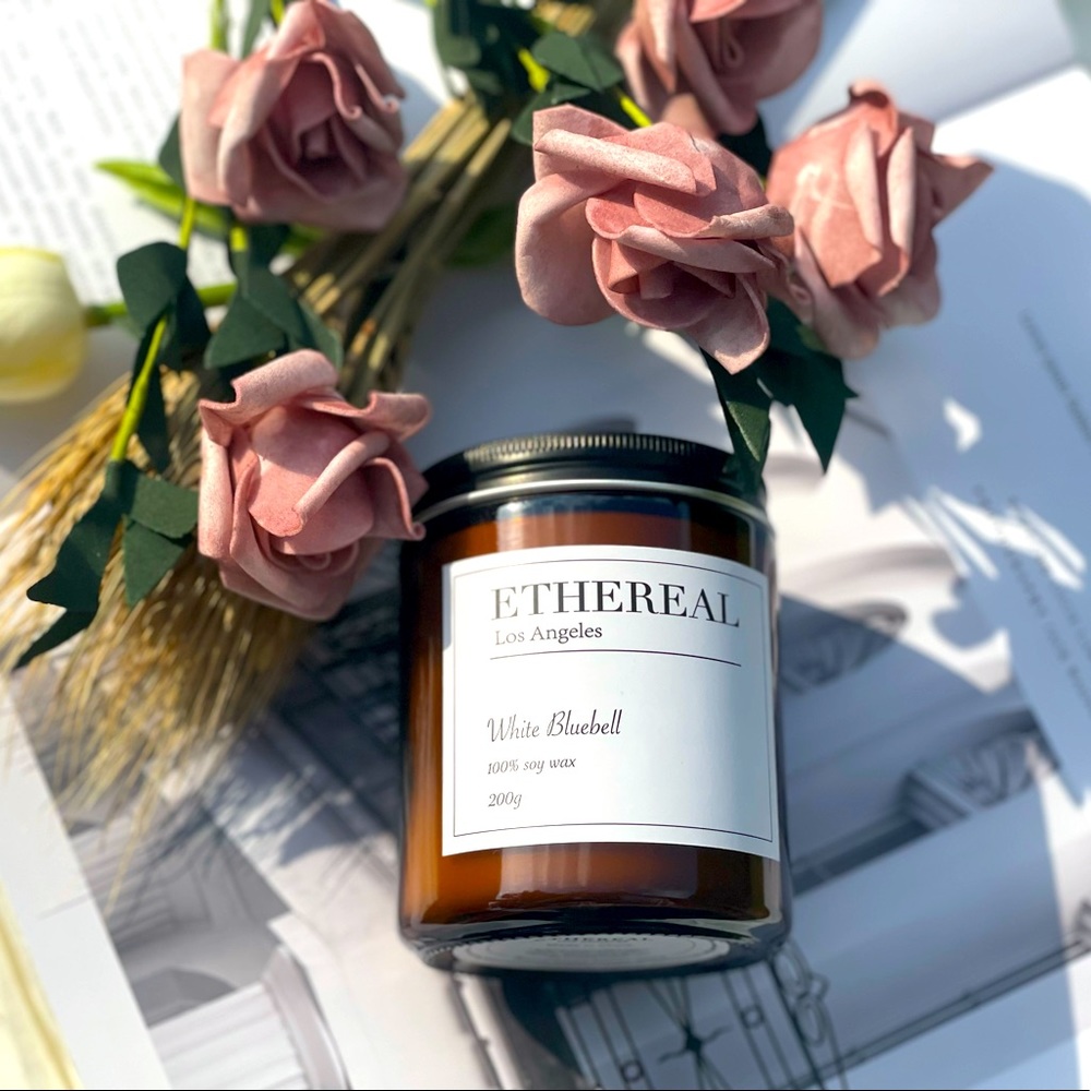 ETHEREAL Wild Bluebell home candle